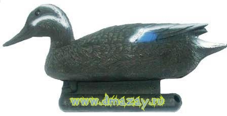 Чучело подсадное килевое плавающее Утка черная селезень (Краснодар)    